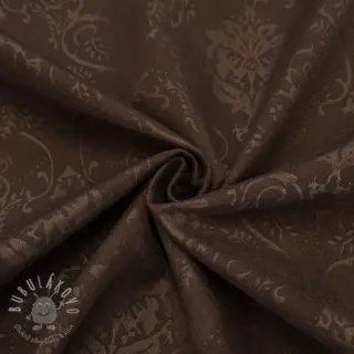 Semiš SCUBA Embossed dark brown