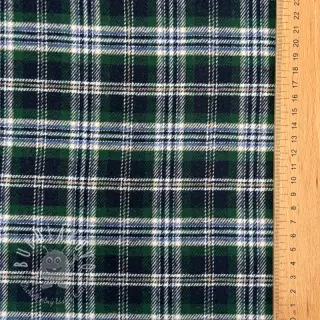 Bavlnená látka FLANEL YARN DYED BRUSHED CHECK design K