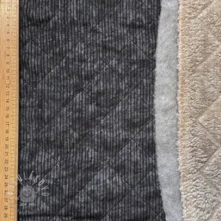 Menčester QUILT black