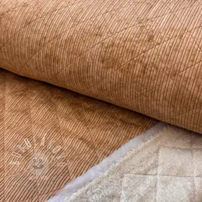 Menčester QUILT light brown