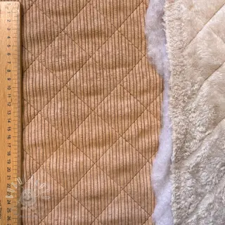 Menčester QUILT light brown