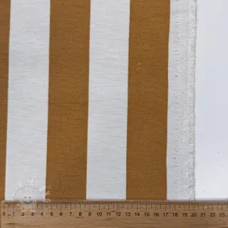 Dekoračná látka premium Joyful basic stripe yellow