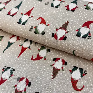 Dekoračná látka Linenlook Jolly tomte