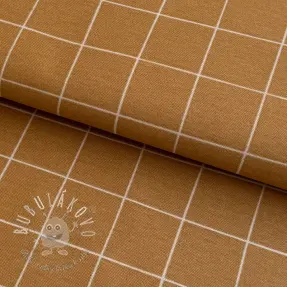 Dekoračná látka premium Freehand grid lines