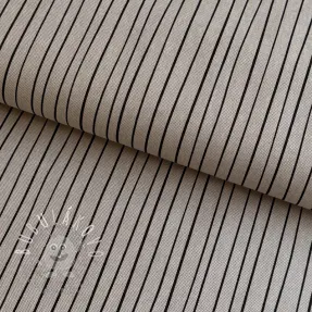 Dekoračná látka Linenlook Freehand thin lines