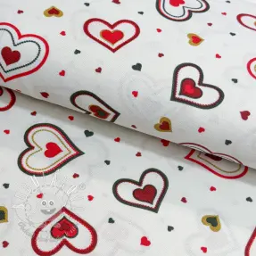 Dekoračná látka premium Sweet heart joy