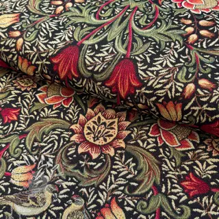 Dekoračná látka GOBELIN premium Ornate art craft black
