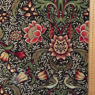 Dekoračná látka GOBELIN premium Ornate art craft black