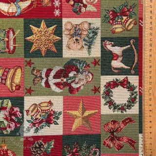 Dekoračná látka GOBELIN premium Classic Xmas patch