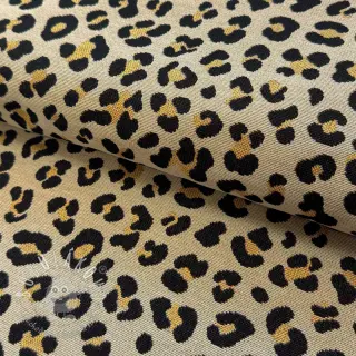 Dekoračná látka GOBELIN premium Animal leopard small