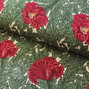 Dekoračná látka GOBELIN premium Poppy art craft beige