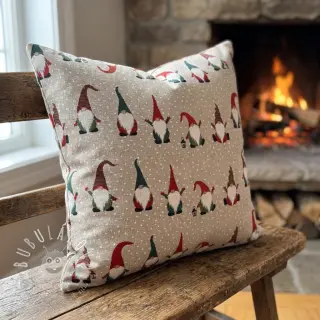 Dekoračná látka Linenlook Jolly tomte