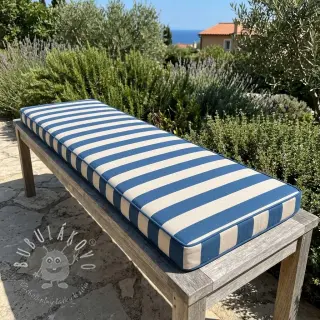 Dekoračná látka Linenlook Joyful basic stripe denim