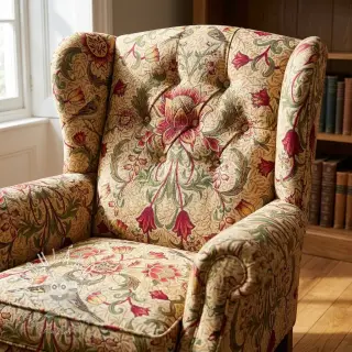 Dekoračná látka GOBELIN premium Ornate art craft beige