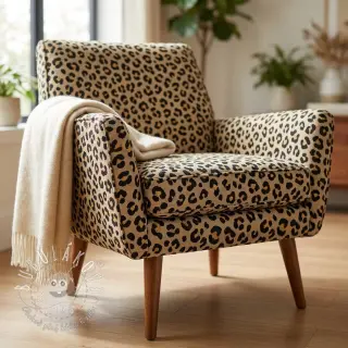 Dekoračná látka GOBELIN premium Animal leopard small