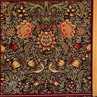 Dekoračná látka GOBELIN premium Graceful art craft black PANEL