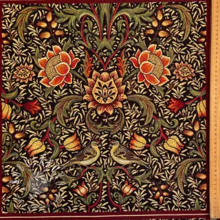 Dekoračná látka GOBELIN premium Graceful art craft black