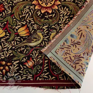 Dekoračná látka GOBELIN premium Graceful art craft black PANEL
