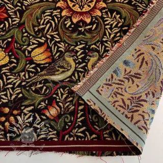Dekoračná látka GOBELIN premium Graceful art craft black