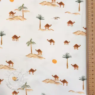 Úplet Safari off white design B digital print