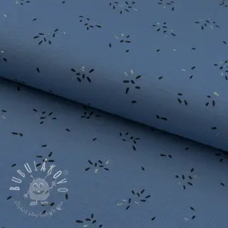 Úplet GLITTER Stripes jeans