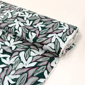 Viskóza RADIANCE Abstract design dark green