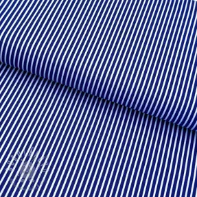 Bavlnená látka Stripes cobalt