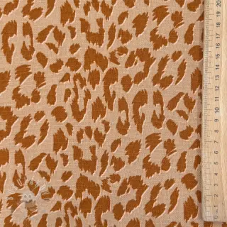 Ľan s viskózou WASHED Animal skin sand