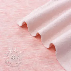 Teplákovina počesaná JOGGING rose melange