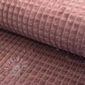 Dekoračná látka VELOURS DECO SQUARE brown
