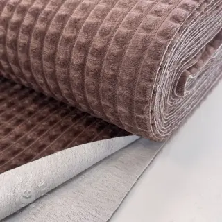 Dekoračná látka VELOURS DECO SQUARE brown