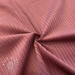 Menčester STRIPE dark rose