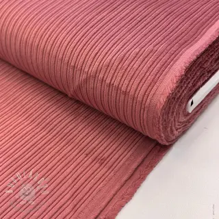 Menčester STRIPE dark rose