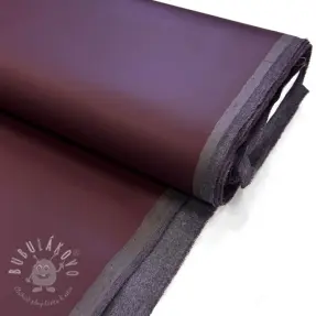 Umelá koža odevná LEATHER burgundy