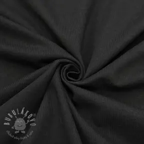 Úplet COTTON black ORGANIC