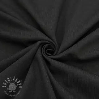 Úplet COTTON black ORGANIC