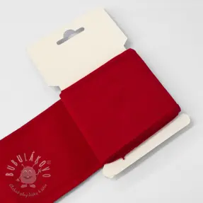 Patent CUFF 7 cm dark red
