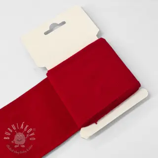 Patent CUFF 7 cm dark red