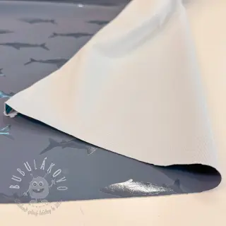Látka na pršiplášť Shark navy