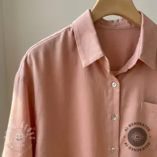 TENCEL s ľanom old salmon