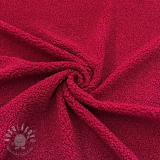 Kabátovina TEDDY red