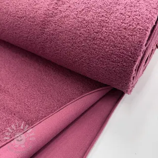 Fleece TEDDY DOUBLE SIDED rouge