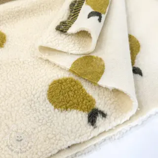 Kabátovina TEDDY JACQUARD Pears old lime