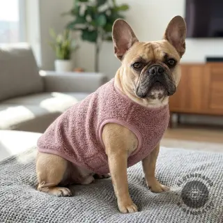 Fleece TEDDY DOUBLE SIDED blush