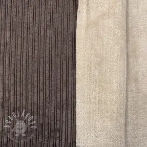 Menčester Cofur fleece dark brown