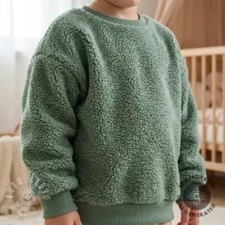Sherpa seafoam green