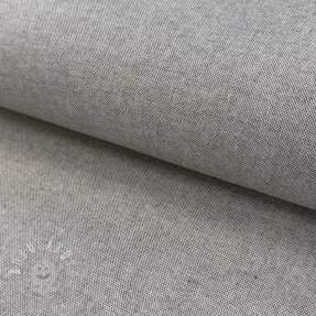 Dekoračná látka COATED Linenlook premium soft grey