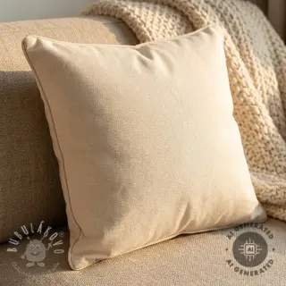 Dekoračná látka COATED Linenlook premium naturel