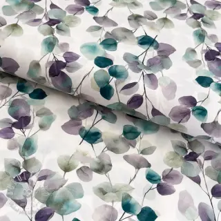 Bavlnená látka Eucalypt white digital print
