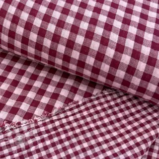 Dvojitá gázovina/mušelín YARN DYED Stripes and checks design F